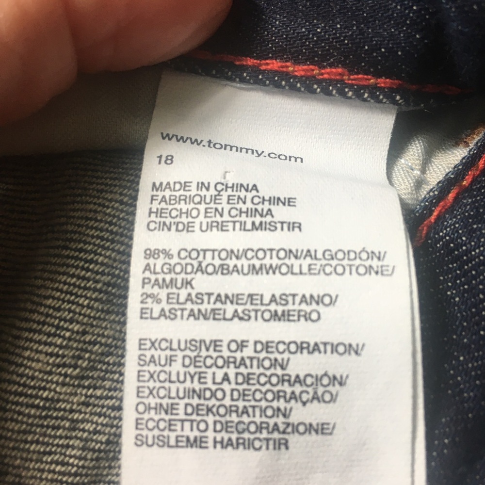 Tommy Hilfiger plus size jeans skirt - Picture 10 of 10